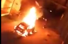 4 auto distrutte nel cuore di Donada, possibile ripicca per la rissa in bar di fine gennaio