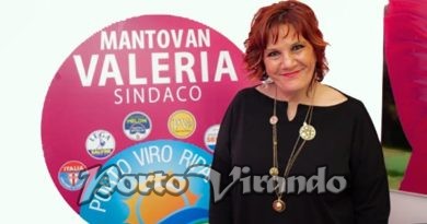 Elezioni comunali-Chiara Bovolenta si schiera con Valeria Mantovan, candidata sindaca per la città di Porto Viro.