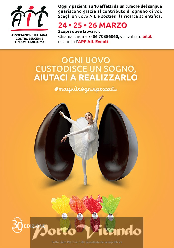 AILUOVA DI PASQUA AIL 2023. PortoVirando
